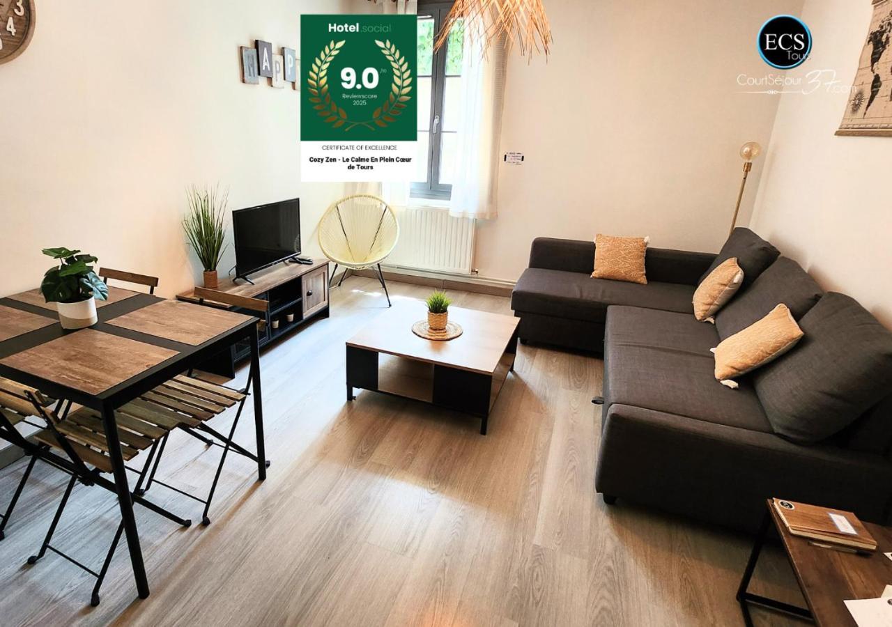 "Cozy Zen" 1 Grande Chambre - Calme - Arrivee Autonome - 6 Pers - Parking Gratuit Τουρ Εξωτερικό φωτογραφία
